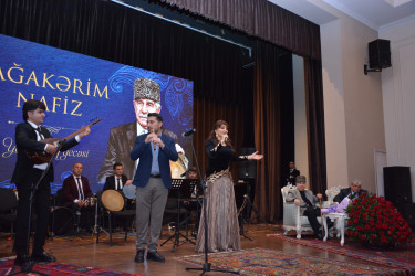 Şamaxıda şair, xanəndə, bəstəkar Ağakərim Nafizin yaradıcılıq gecəsi keçirilib