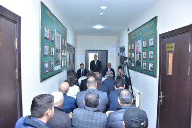 Rayon İcra Hakimiyyəti başçısının növbəti səyyar qəbulu rayonun Cabanı kənd sakinləri ilə keçirilib