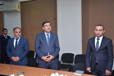 Şamaxı Rayon İcra Hakimiyyəti başçısı aparatının şöbə müdiri Dürdanə Mirzəyevanın təqaüdə göndərilməsi ilə bağlı tədbir keçirilib