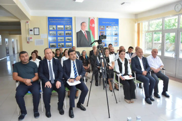 Rayon İcra Hakimiyyəti başçısının növbəti səyyar qəbulu rayonun Əngəxaran kənd sakinləri ilə keçirilib