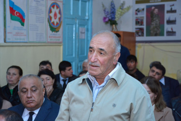 Şamaxı RİH başçısının növbəti səyyar qəbulu rayonun Dəmirçi kənd sakinləri ilə keçirilib