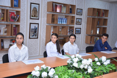 Sentyabrın 8-də ali təhsil müəssisələrinə qəbul imtahanlarında yüksək nəticə göstərən gənclərlə görüş keçirilib
