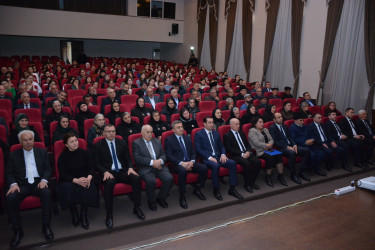 Şamaxıda “44 gün – Tarixi zəfər” adlı çoxcildliyin III və IV cildlərinin təqdimatı keçirilib