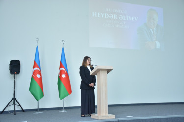 Şamaxıda Ulu Öndər Heydər Əliyevin anadan olmasının 103-cü ildönümünə həsr olunmuş “Ulu Öndər Heydər Əliyev və dövlət qadın siyasəti” adlı konfrans keçirilib