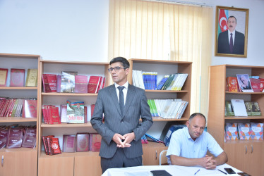 Rayonun Çuxuryurd kənd sakinləri ilə növbəti səyyar qəbul keçirilib