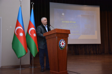 Şamaxıda “44 gün – Tarixi zəfər” adlı çoxcildliyin III və IV cildlərinin təqdimatı keçirilib
