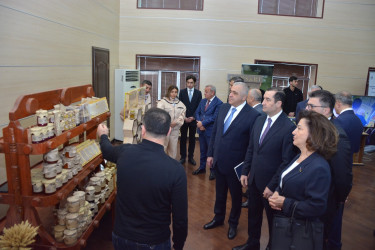 Şamaxıda 2025-ci ilin sosial-iqtisadi inkişafının yekunlarına və qarşıda duran vəzifələrə həsr edilmiş hesabat yığıncağı keçirilib