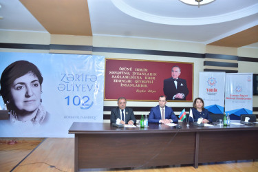 Şamaxıda Əməkdar elm xadimi, görkəmli oftalmoloq alim, akademik Zərifə Əliyevanın anadan olmasının 102-ci ildönümü münasibətilə tədbir keçirilib