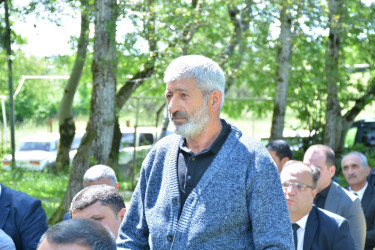 Rayon İcra Hakimiyyəti başçısının növbəti səyyar qəbulu rayonun Sis kənd sakinləri ilə keçirilib