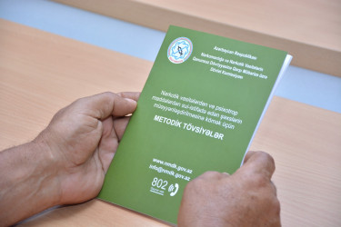 "Narkotik vasitələrin, psixotrop maddələrin və onların prekursorlarının qanunsuz dövriyyəsinə qarşı mübarizəyə dair 2025-2030 illər üçün Dövlət Proqramı"nın icrası məqsədilə maarifləndirici tədbir keçirilib