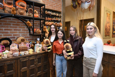 Leyla Əliyeva Şamaxıda “Capybara Azerbaijan” fermasında olub
