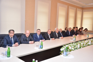 Yeni Azərbaycan Partiyası Şamaxı rayon təşkilatının təsis edilməsinin 33-cü ildönümü münasibətilə dəyirmi masa keçirilib