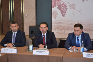 Şamaxıda “Üzümçülük və şərabçılığın inkişaf perspektivləri” mövzusunda konfrans keçirilib