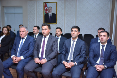 Şamaxı Rayon İcra Hakimiyyəti başçısı aparatının şöbə müdiri Dürdanə Mirzəyevanın təqaüdə göndərilməsi ilə bağlı tədbir keçirilib