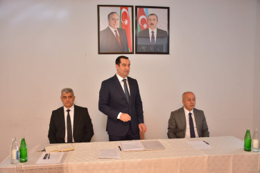 Rayon İcra Hakimiyyəti başçısının növbəti səyyar qəbulu rayonun Ərçiman kənd sakinləri ilə keçirilib
