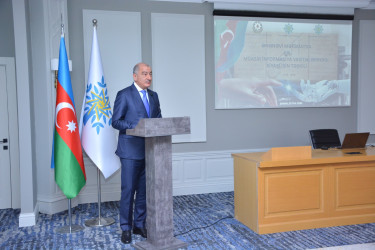 Şamaxıda “Şəhərsalma və Memarlıq İli” çərçivəsində “Ənənəvi mətbuatda və müasir informasiya vasitələrində siyasi işin təşkili” mövzusunda tədbir keçirilib