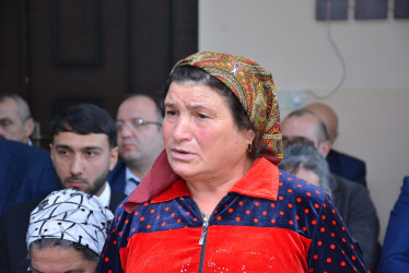 Rayonun Şərədil kənd sakinləri ilə növbəti səyyar qəbul keçirilib