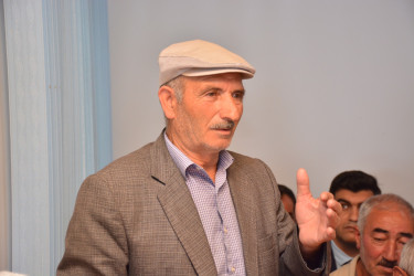 Rayon İcra Hakimiyyəti başçısının növbəti səyyar qəbulu rayonun Ərçiman kənd sakinləri ilə keçirilib