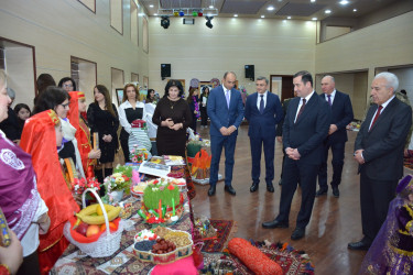 Şamaxıda Novruzun gəlişi münasibətilə bayram tədbiri keçirilib