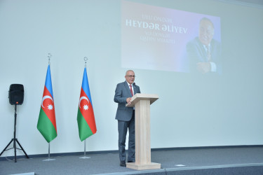 Şamaxıda Ulu Öndər Heydər Əliyevin anadan olmasının 103-cü ildönümünə həsr olunmuş “Ulu Öndər Heydər Əliyev və dövlət qadın siyasəti” adlı konfrans keçirilib