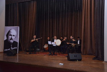 Şamaxıda Fikrət Sadığın anadan olmasının 95-ci ildönümü qeyd olunub