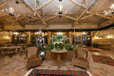 İlham Əliyev və birinci xanım Mehriban Əliyeva Şamaxıda “Pirqulu Park” hotelinin açılışında iştirak ediblər