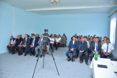 Rayon İcra Hakimiyyəti başçısının növbəti səyyar qəbulu rayonun Qızmeydan kənd sakinləri ilə keçirilib