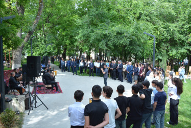 Şamaxıda Bəxtiyar Vahabzadənin 100 illik yubileyi münasibəti ilə tədbir keçirilib