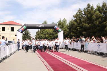 Şamaxıda səhiyyə işçiləri arasında “Sağlamlığa Doğru Qaç!” adlı qaçış layihəsinin növbəti mərhələ yarışı keçirilib