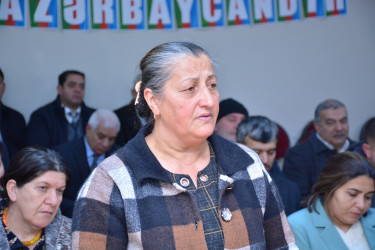 Rayon İcra Hakimiyyəti başçısının növbəti səyyar qəbulu rayonun Meysəri kənd sakinləri ilə keçirilib