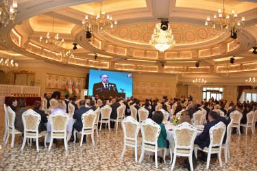 Ümummilli Lider Heydər Əliyevin anadan olmasının 103-cü ildönümü münasibətilə “Heydər Əliyevin ideyaları ilə formalaşan müasir Azərbaycan” mövzusunda tədbir keçirilib
