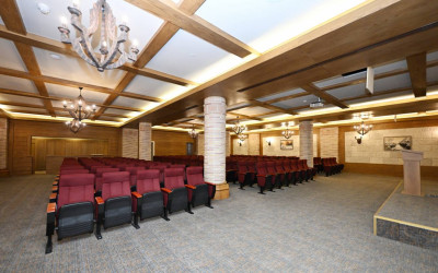 İlham Əliyev və birinci xanım Mehriban Əliyeva Şamaxıda “Pirqulu Park” hotelinin açılışında iştirak ediblər
