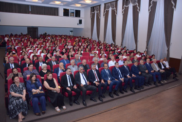 Şamaxıda Fikrət Sadığın anadan olmasının 95-ci ildönümü qeyd olunub