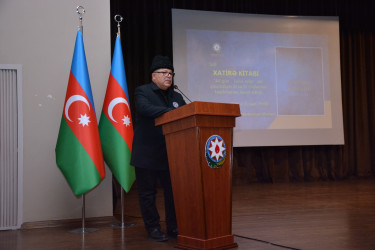 Şamaxıda “44 gün – Tarixi zəfər” adlı çoxcildliyin III və IV cildlərinin təqdimatı keçirilib