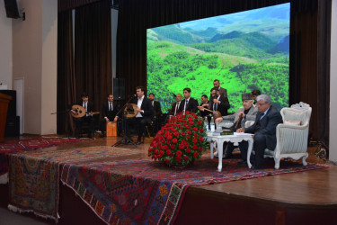 Şamaxıda şair, xanəndə, bəstəkar Ağakərim Nafizin yaradıcılıq gecəsi keçirilib
