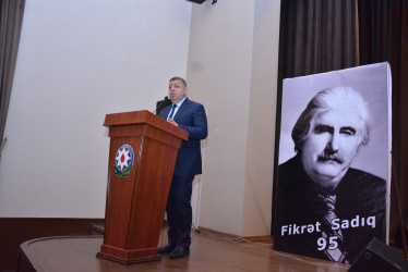 Şamaxıda Fikrət Sadığın anadan olmasının 95-ci ildönümü qeyd olunub
