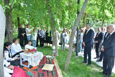 Şamaxıda Bəxtiyar Vahabzadənin 100 illik yubileyi münasibəti ilə tədbir keçirilib