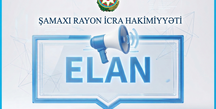 Dövlət Vergi Xidmətinin rəis müavini İlkin Vəliyev Şamaxı şəhərində vətəndaşları qəbul edəcək