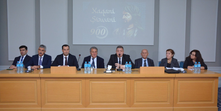 Şamaxıda Xaqani Şirvaninin 900 illik yubileyinə həsr olunmuş elmi konfrans keçirilib