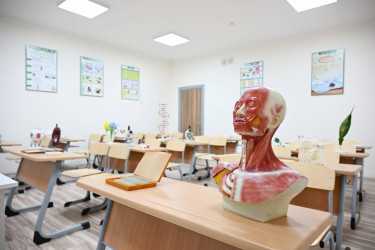 İlham Əliyev Şamaxı Avropa liseyinin yeni binasının açılışında iştirak edib