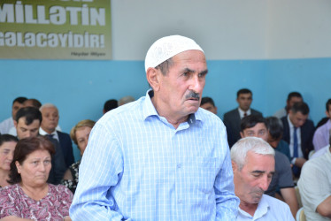 Rayonun Məlhəm kənd sakinləri ilə növbəti səyyar qəbul keçirilib