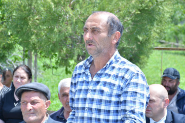 Şamaxı Rayon İcra Hakimiyyəti başçısının növbəti səyyar qəbulu rayonun Cabanı kənd sakinləri ilə keçirilib