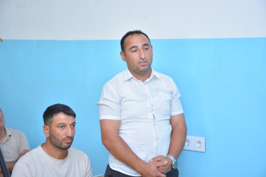 Rayonun Məlhəm kənd sakinləri ilə növbəti səyyar qəbul keçirilib