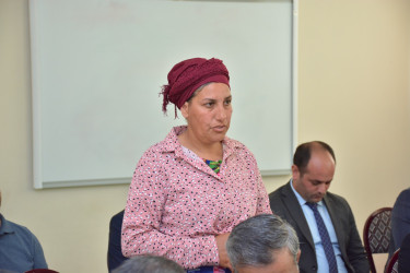 Rayon İcra Hakimiyyəti başçısının növbəti səyyar qəbulu rayonun İkinci Çaylı kənd sakinləri ilə keçirilib