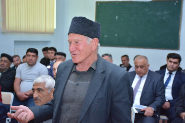 Şamaxı Rayon İcra Hakimiyyəti başçısının növbəti səyyar qəbulu rayonun Qonaqkənd kənd sakinləri ilə keçirilib
