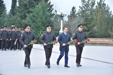 Şamaxıda Fövqəladə Hallar Nazirliyi işçilərinin peşə bayramı günü qeyd olunub