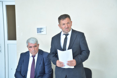 Rayon İcra Hakimiyyəti başçısının növbəti səyyar qəbulu rayonun Hacılı kənd sakinləri ilə keçirilib