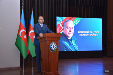 Şamaxıda Ümummilli Lider Heydər Əliyevin anadan olmasının 102-ci ildönümünə həsr olunmuş tədbir keçirilib
