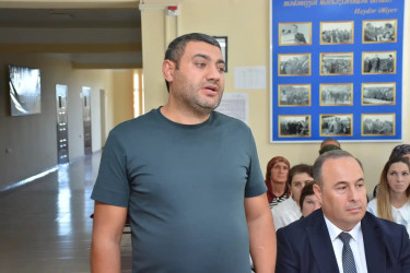 Rayon İcra Hakimiyyəti başçısının növbəti səyyar qəbulu rayonun Əngəxaran kənd sakinləri ilə keçirilib