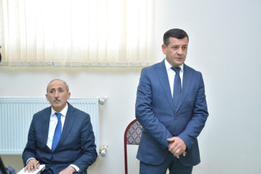 Şamaxı Rayon İcra Hakimiyyəti başçısının növbəti səyyar qəbulu rayonun İkinci Çaylı kənd sakinləri ilə keçirilib
